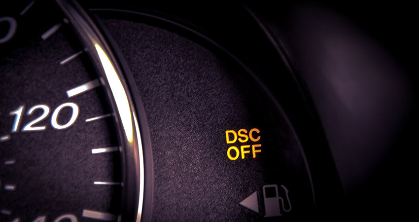 Signs Associated with DSC Failure in a BMW